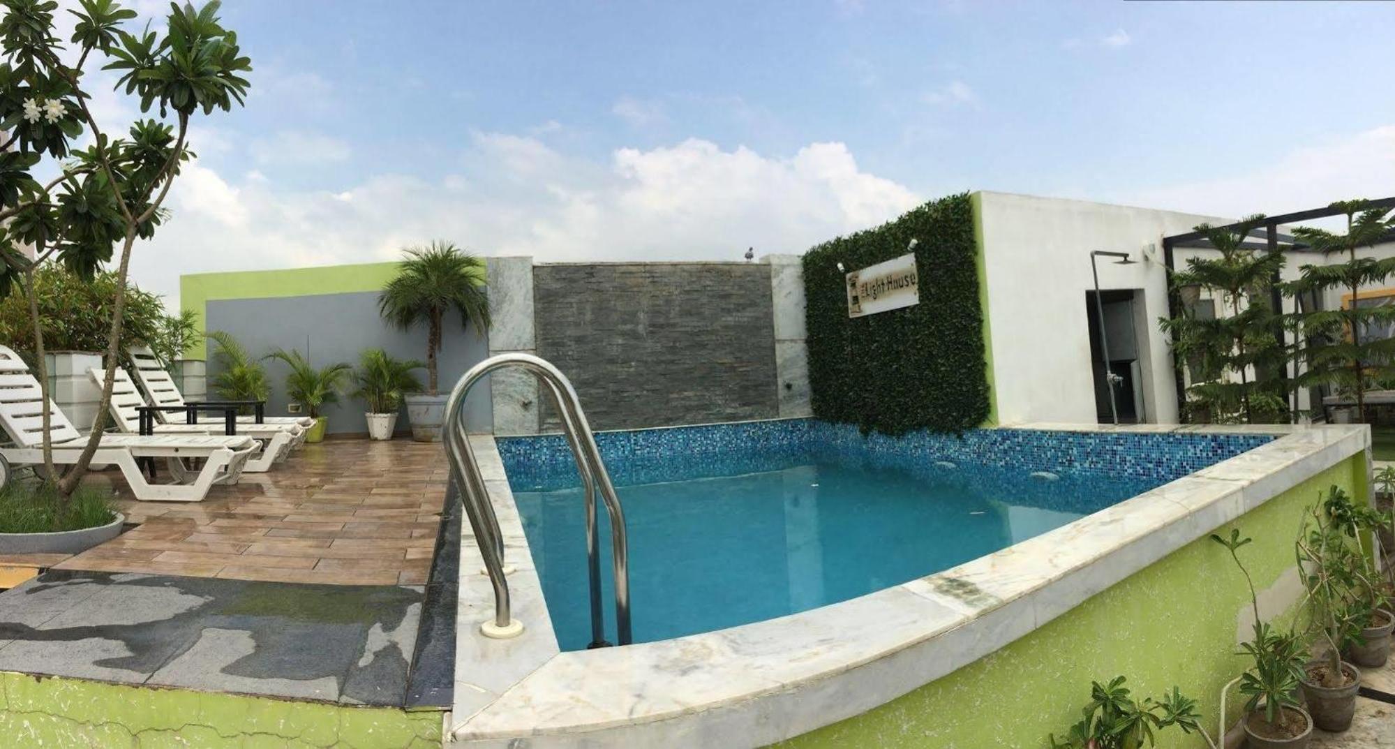Hotel Sahibs Lighthouse - Swimming Pool Agra  Exterior photo